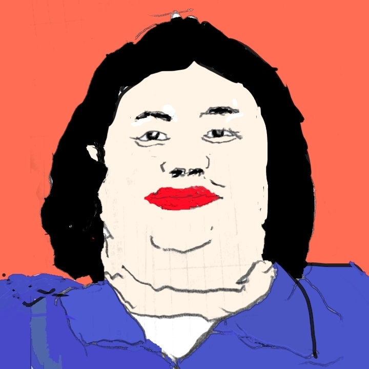 似顔絵26：熊元プロレス - いわいまさかチャンネル